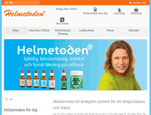Tablet Screenshot of helmetoden.se